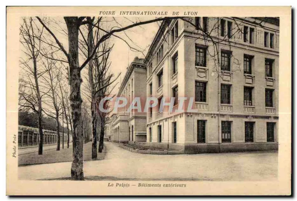 Internationale Messe Lyon — Das Palais — Äußere Gebäude — Photo Poir - Vorderseite