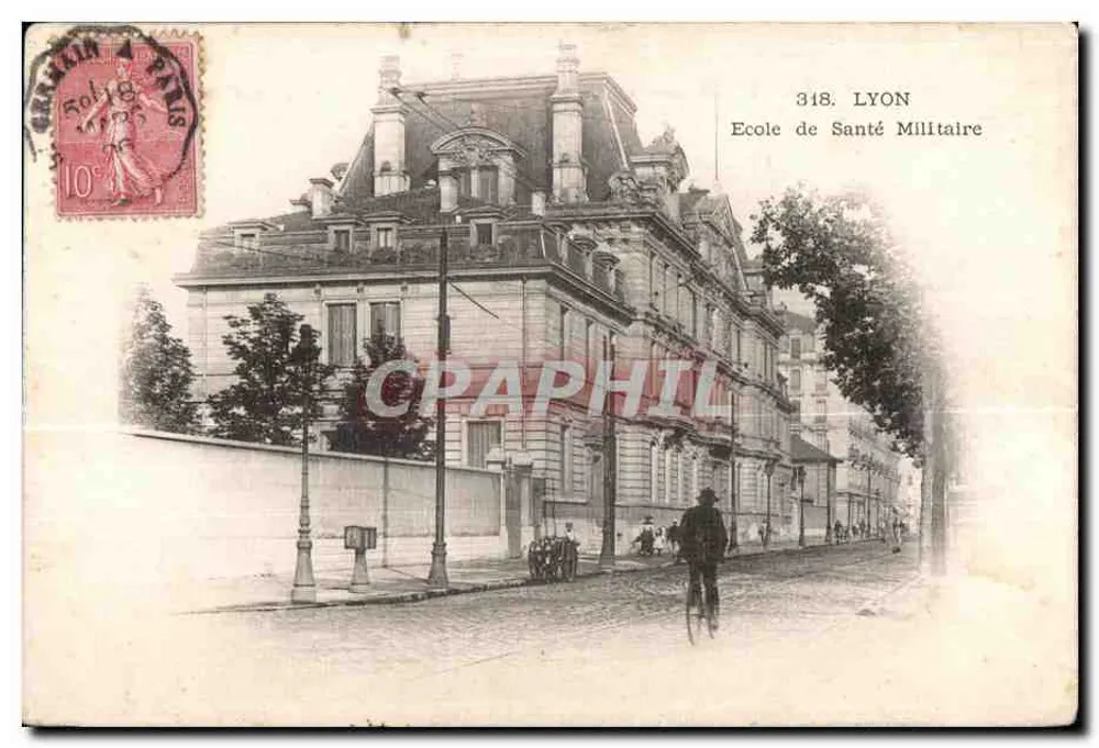 Escola de Saúde Militar — Lyon — n° 318 - Frente