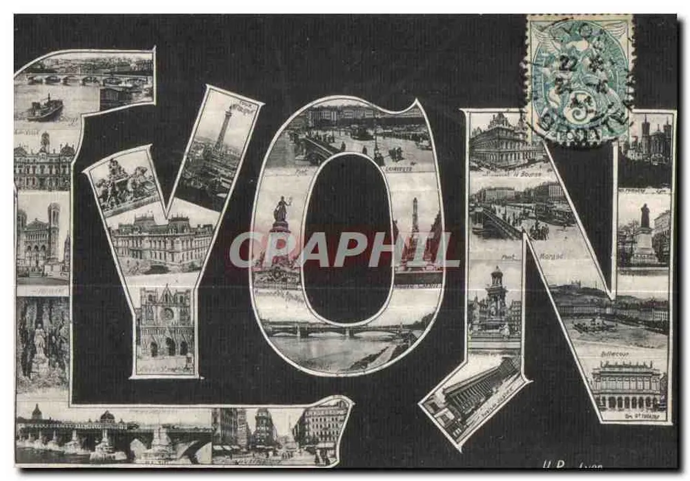 VON — Vista panorâmica composta — H.P. Lyon - Frente