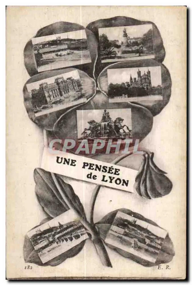 Jedna myśl z Lyonu — wydawca E. R., n° 182 - Awers