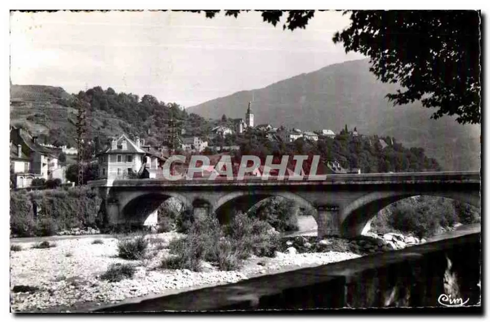 Brücke über den Rhône in Cimiez — Panoramablick — Verlag Cim - Vorderseite