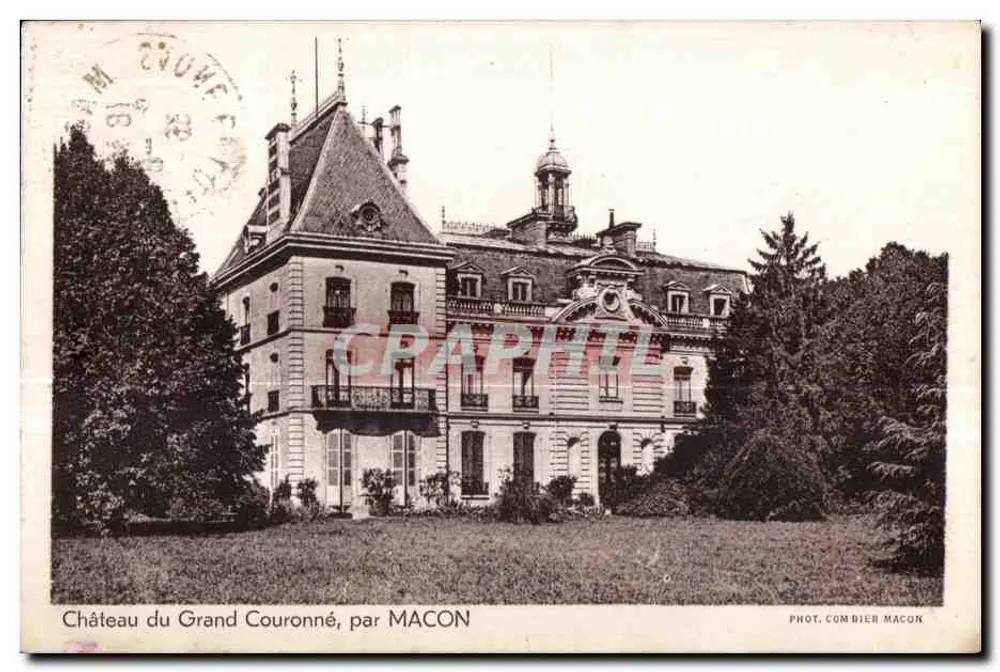 Castelo do Grand Couronné — Macon — Fot. Combier Macon - Frente