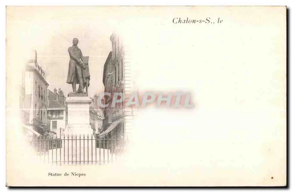 Statue von Niepée — Chalon-sur-Saône - Vorderseite