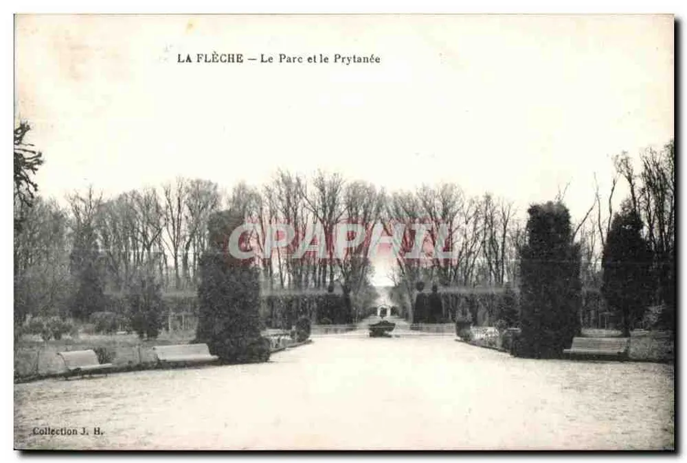La Flèche — O Parque e o Prytanée — Coleção J. H. - Frente