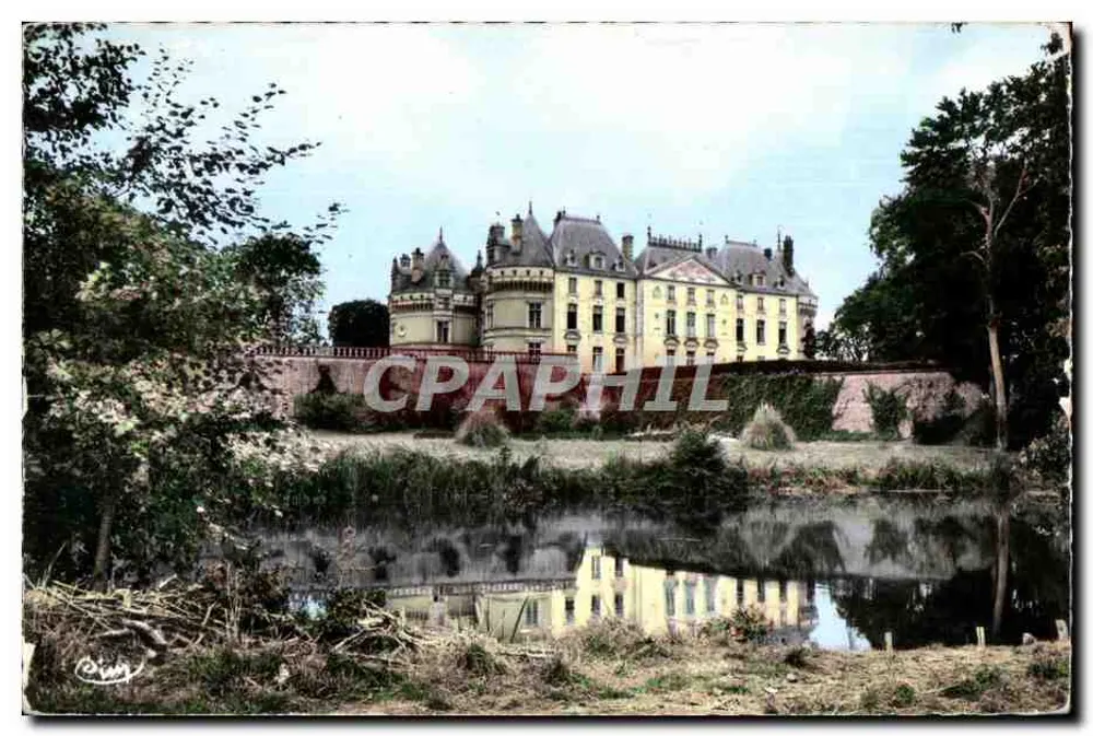 Schloss La Roche — Panoramablick — Verlag Duvier - Vorderseite