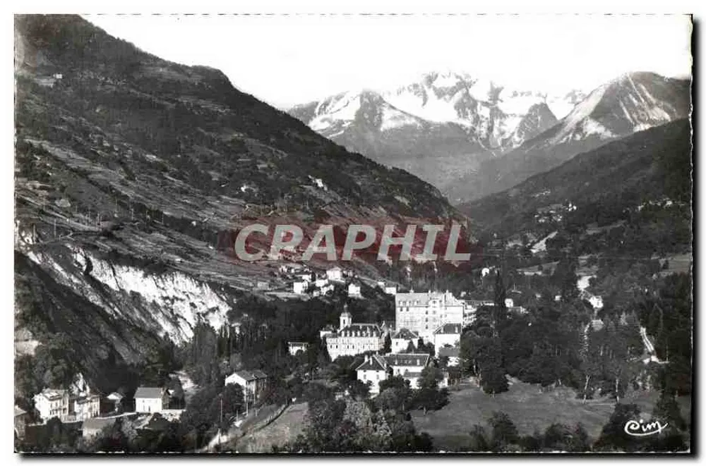 अल्पीन गांव — शिखरों के साथ पैनोरमिक दृश्य — प्रकाशक CRAPHIL - आगे