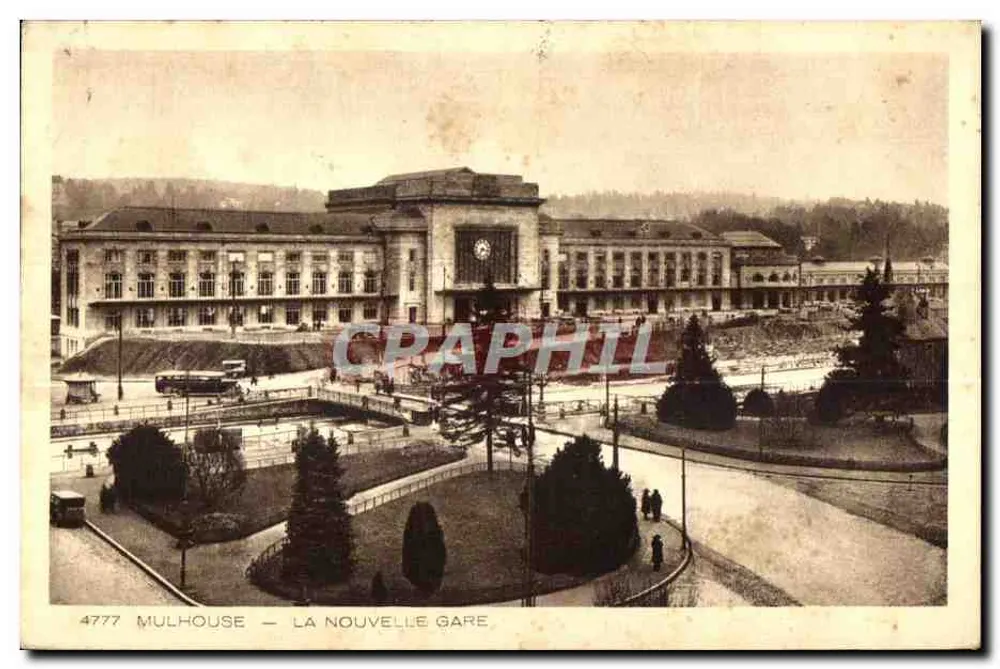 Mulhouse — A Nova Estação — n° 4777 - Frente