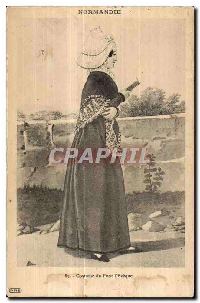 Normandie — Kleding van Pont-l'Évêque — PRS n°87 - Voorkant