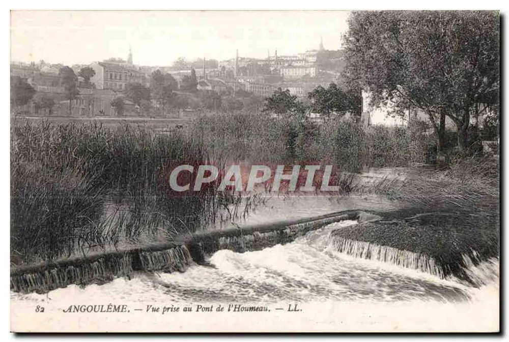 Angoulême — Ansicht vom Pont de l'Houmeau — LL - Vorderseite