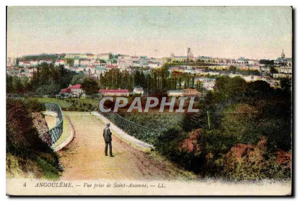 Angoulême — Ansicht vom Saint-Ausonne — LL. - Vorderseite