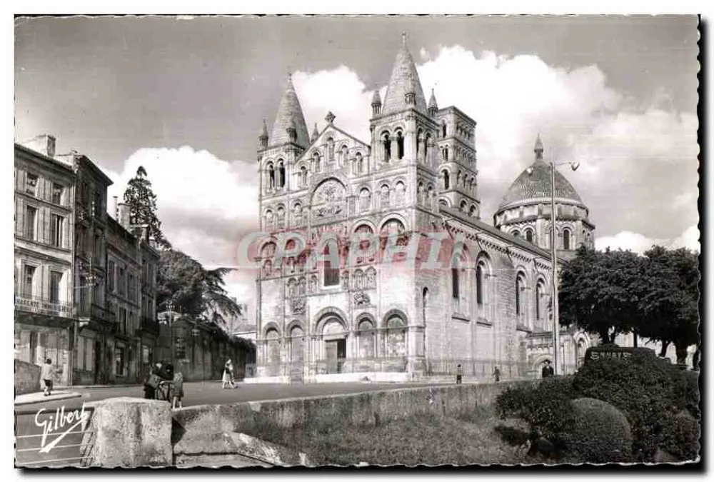 Kathedrale Saint-Pierre in Embrun — Frontansicht — Gilber - Vorderseite