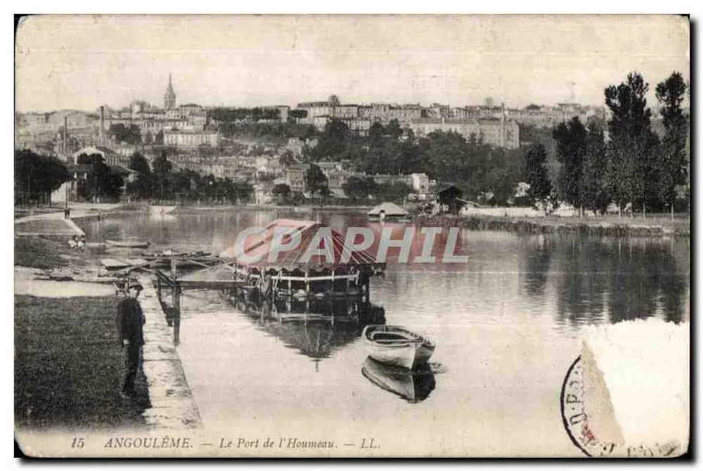 Angoulême — Le Port de l'Houmeau — éditeur LL. - Frente
