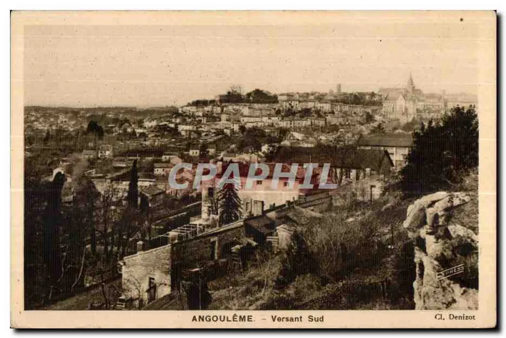 Angoulême — Lado Sul — Cl. Denizot - Frente