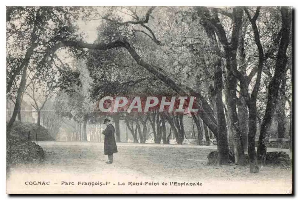 Cognac - Park François Ier - Der Esplanade-Rundpunkt - Vorderseite