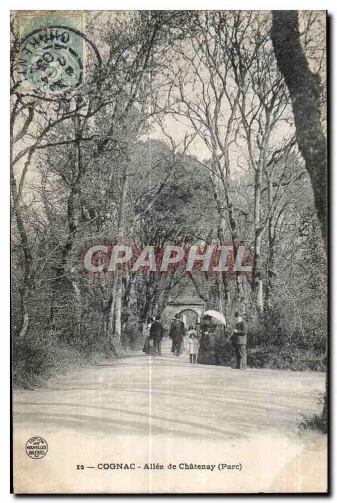 COGNAC - Avenida de Châteauay (Parque) — Editor: Cognac Nouvelles Galeries, n° 12 - Frente