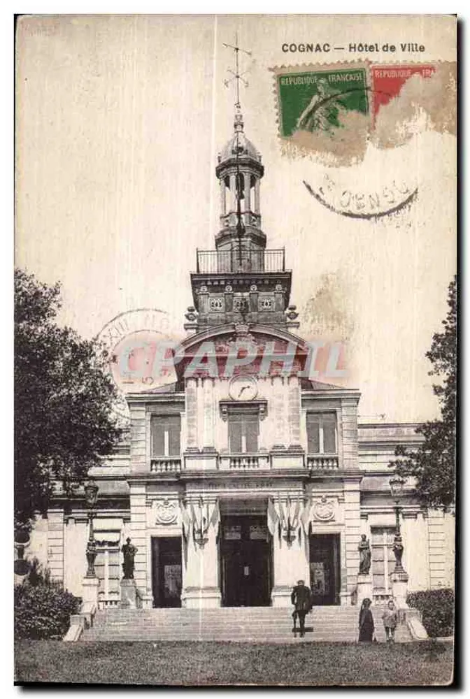 Cognac — Hotel de Ville — Editor: Cognac - Frente