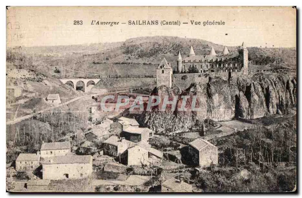 SAILHANS (Cantal) — Allgemeine Ansicht — L'Auvergne - Vorderseite