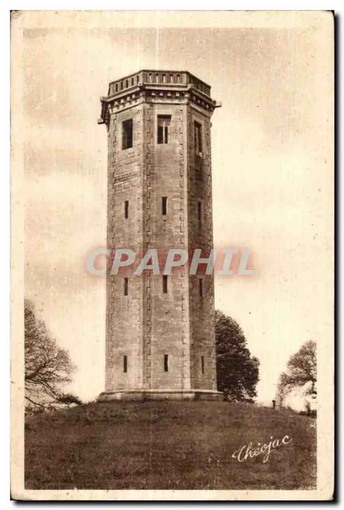 Turm von Chéojac — Steinernes Turm auf einer Anhöhe — Verleger Chéojac - Vorderseite
