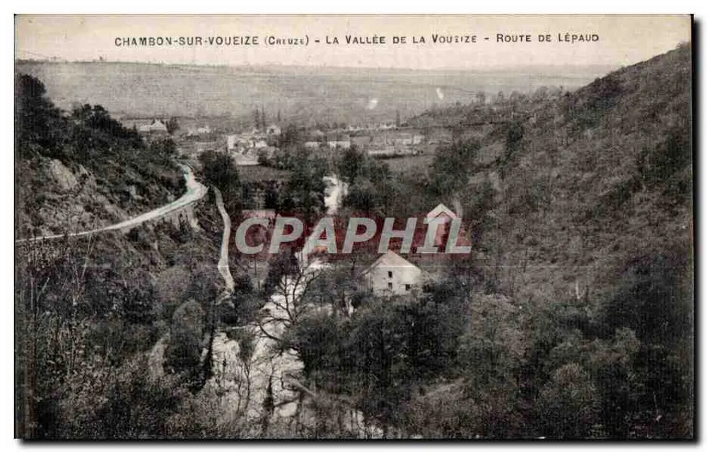 Chambon-sur-Voueize (Chruze) — Die Tal der Voueize — Route de Lépaud - Vorderseite