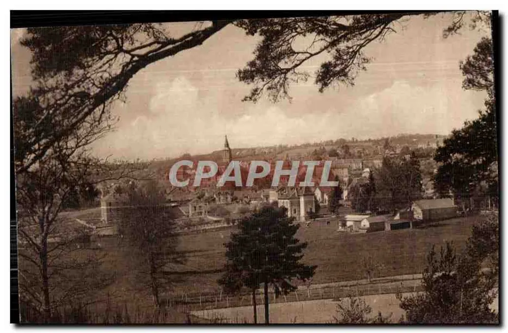 Vista de Sainte-Croix-sur-Loire — editor no identificado, número de serie no legible - Anverso