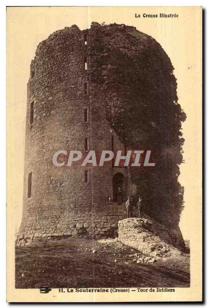 La Souterraine (Creuse) — Turm von Brildiers — La Creuse Illustrée, n°11 - Vorderseite