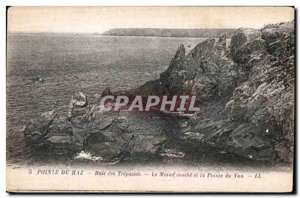 Pointe du Raz — Bucht der Toten — Der Schlafende Mönch und die Pointe du Van — LL - Vorderseite