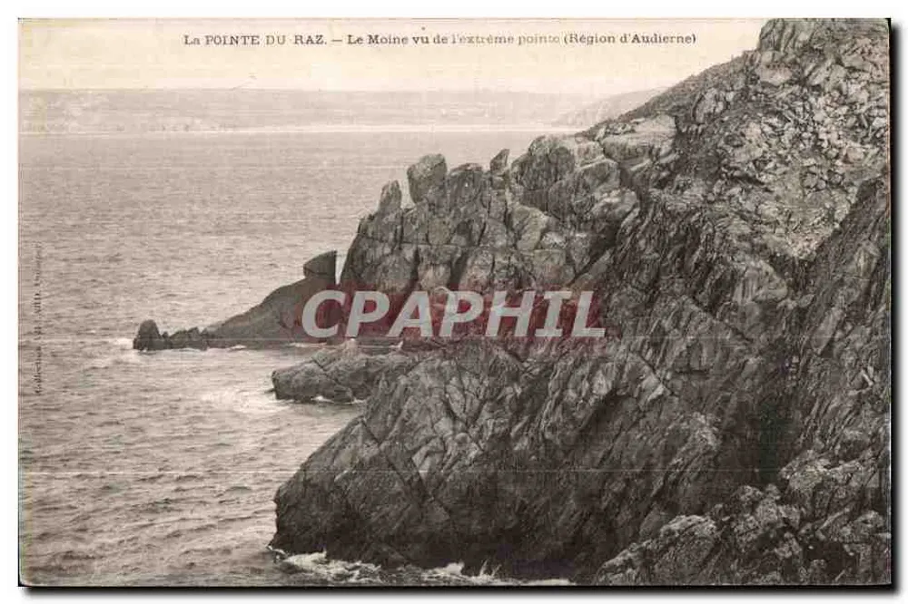 Die Pointe du Raz — Der Mönch aus der Ferne betrachtet (Region Audierne) - Vorderseite