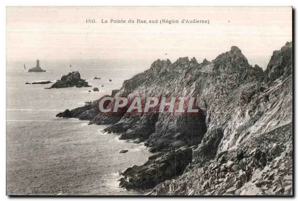 A Ponta do Raz, sul (Região de Audierne) — Coleção X81 X810 — Garnier - Frente