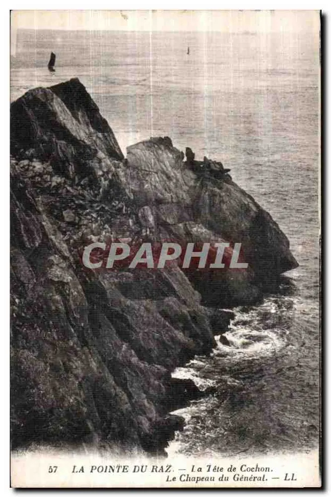 Die Pointe du Raz — Der Schweinekopf — LL - Vorderseite
