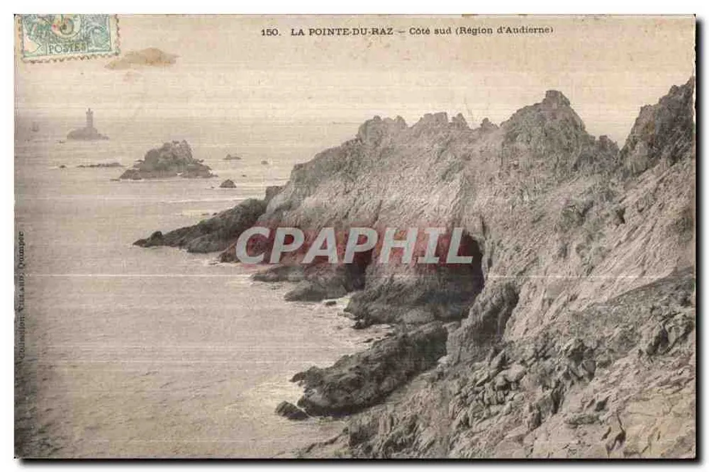 Die Pointe-du-Raz — Südküste (Region Audierne) — Sammlung Tissais Quangec - Vorderseite