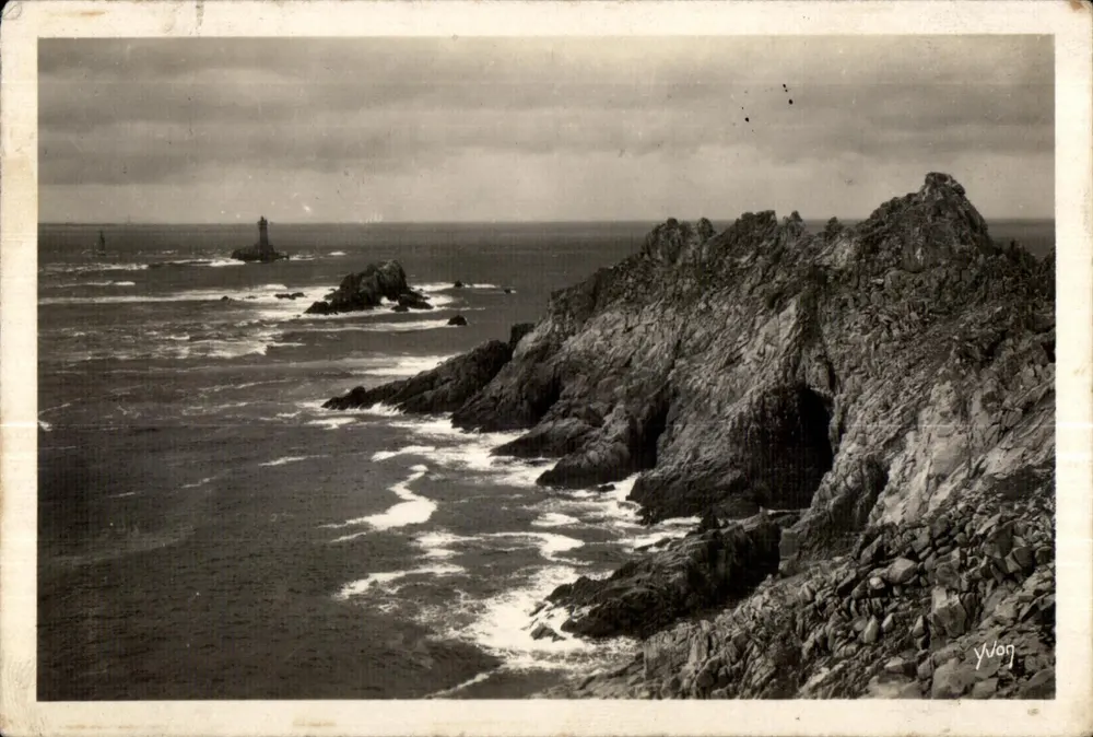 Pointe du Raz — Leuchtturm der Alten — Yvog - Vorderseite