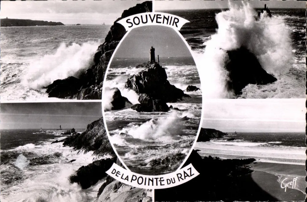Pointe du Raz — Pamiątka z Pointe du Raz — Greff - Awers