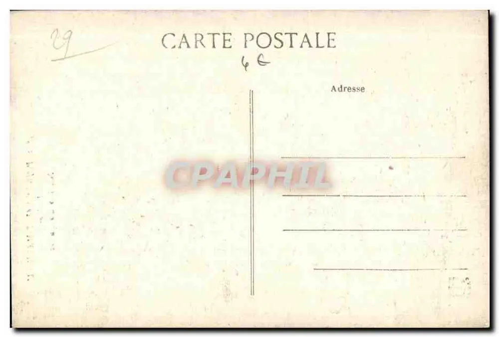 Pointe-Saint-Mathieu — Intérieur des Ruines — Éditeur non identifié, n° de série 5812 - Verso