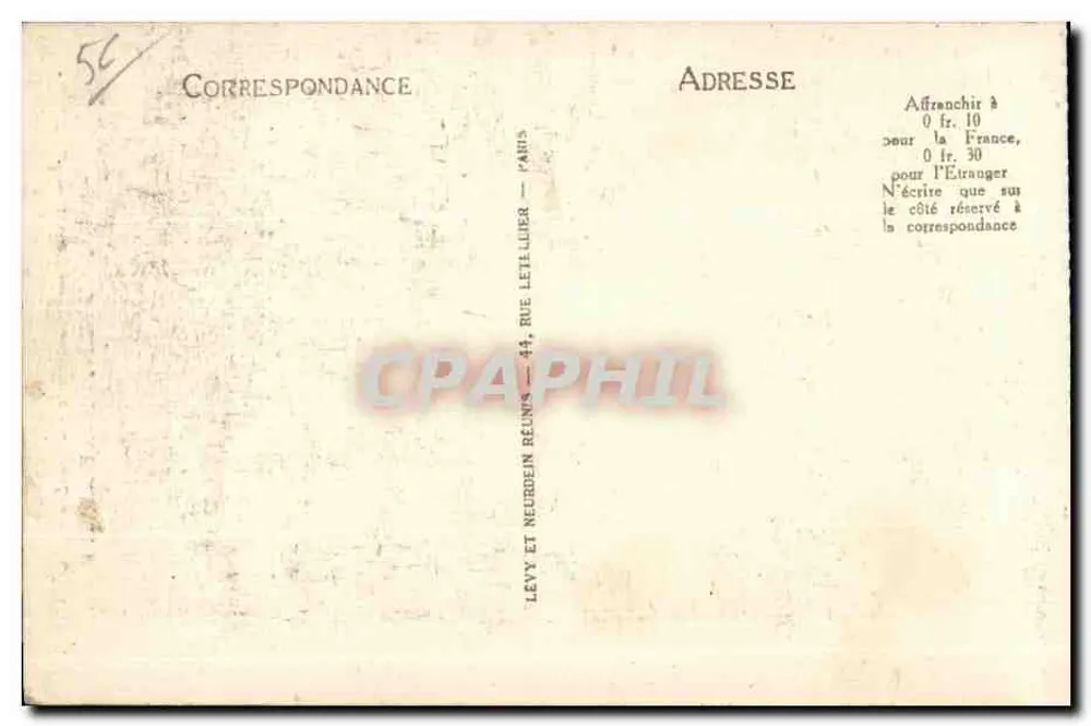 Sainte-Anne d'Auray — Innenansicht der Basilika — Der Hauptaltar (Werk von Falguière) — Edition G.J. - Rückseite