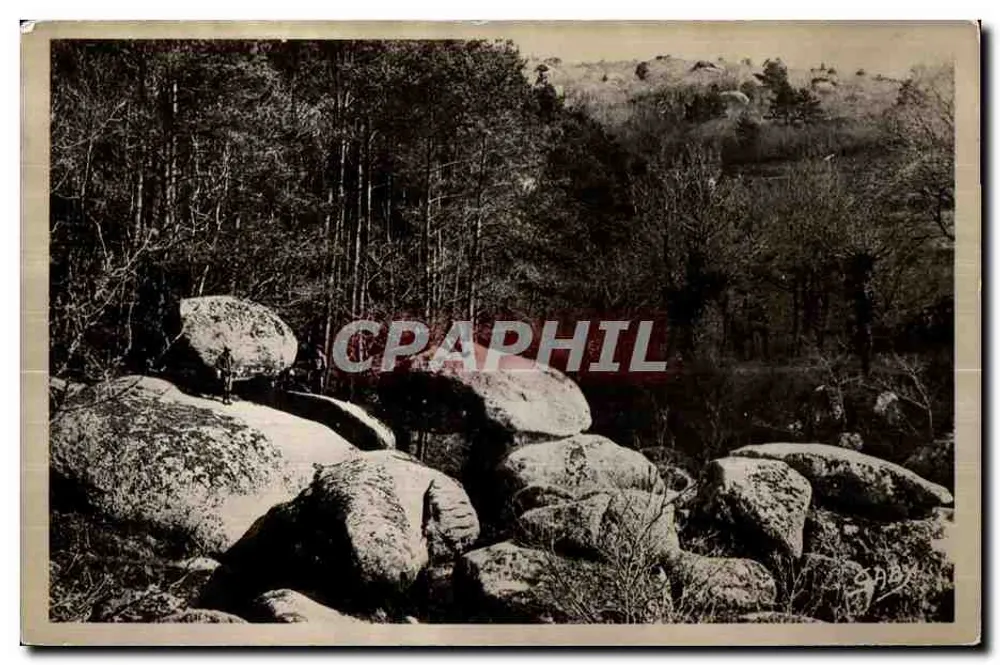 Rochers de la Fontaine de la Vierge — Le HUILGOAT (Finistère) — Éditions GABY, Nantes - Vorderseite