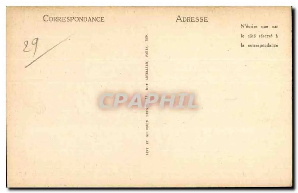 Huelgoat — Le Gouffre — LL - Verso