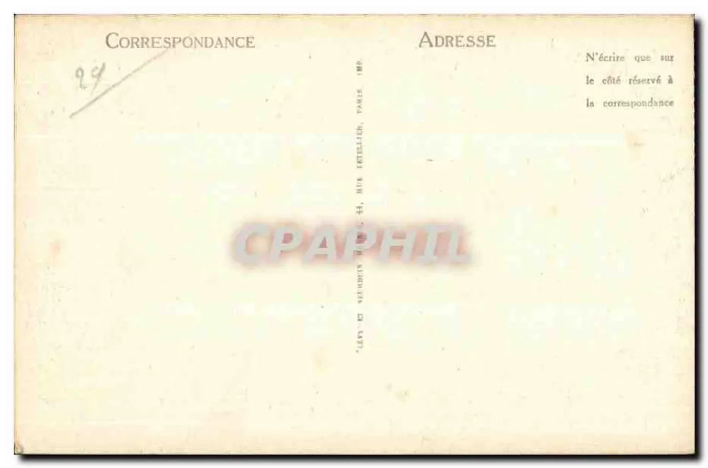 Huelgoat — A Rocha Treme — LL. n°70 - Verso