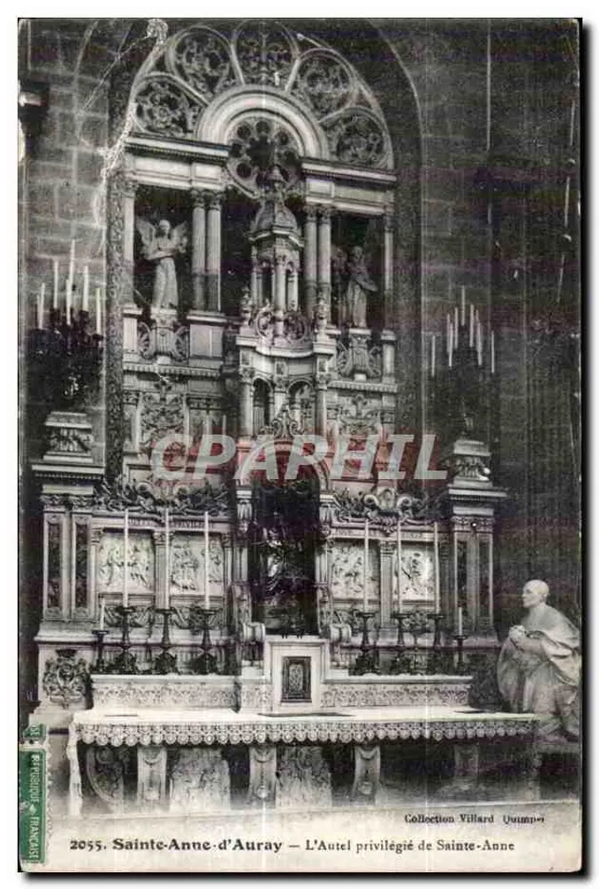 Sainte-Anne-d'Auray — Der privilegierte Altar der Heiligen Anna - Vorderseite
