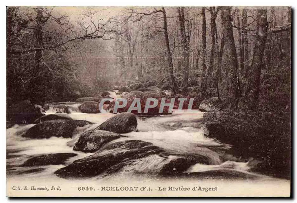Huelgoat (F.) - A Rio d'Argent — Coll. E. Hamonie, St B. — n° 6949 - Frente