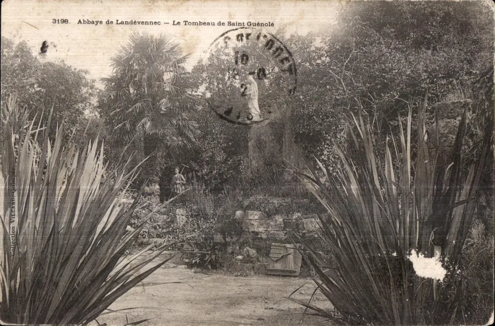 Abbaye de Landévennec — Der Grabmal von Saint Guénolé — n° 3196 - Vorderseite