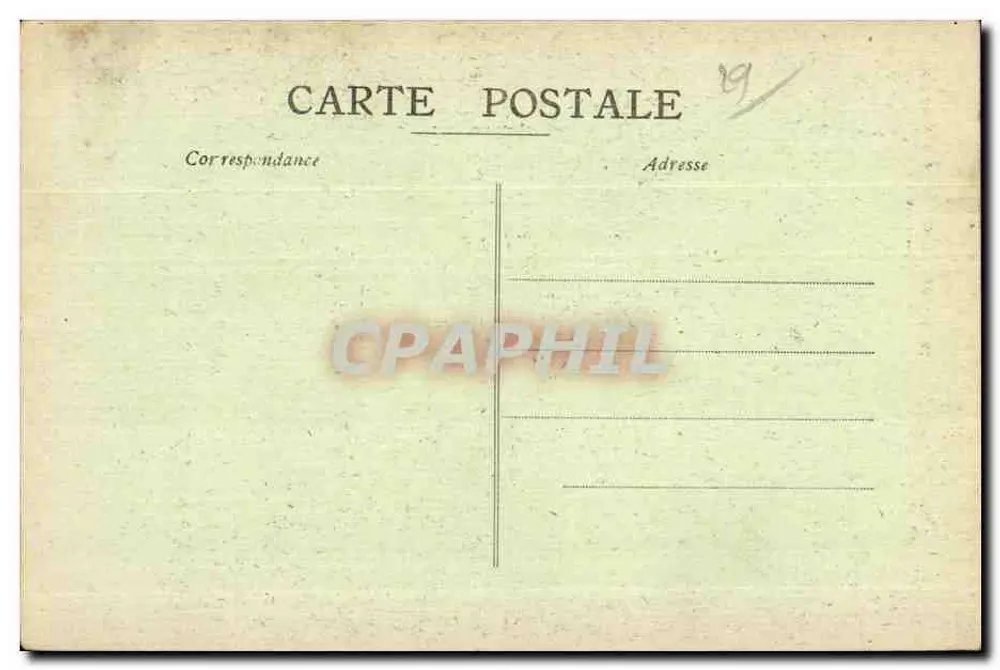 Lampaul-Guimiliau (Finistère) — Der Calvarienberg — unbekannter Verlag, Nr. 12 - Rückseite