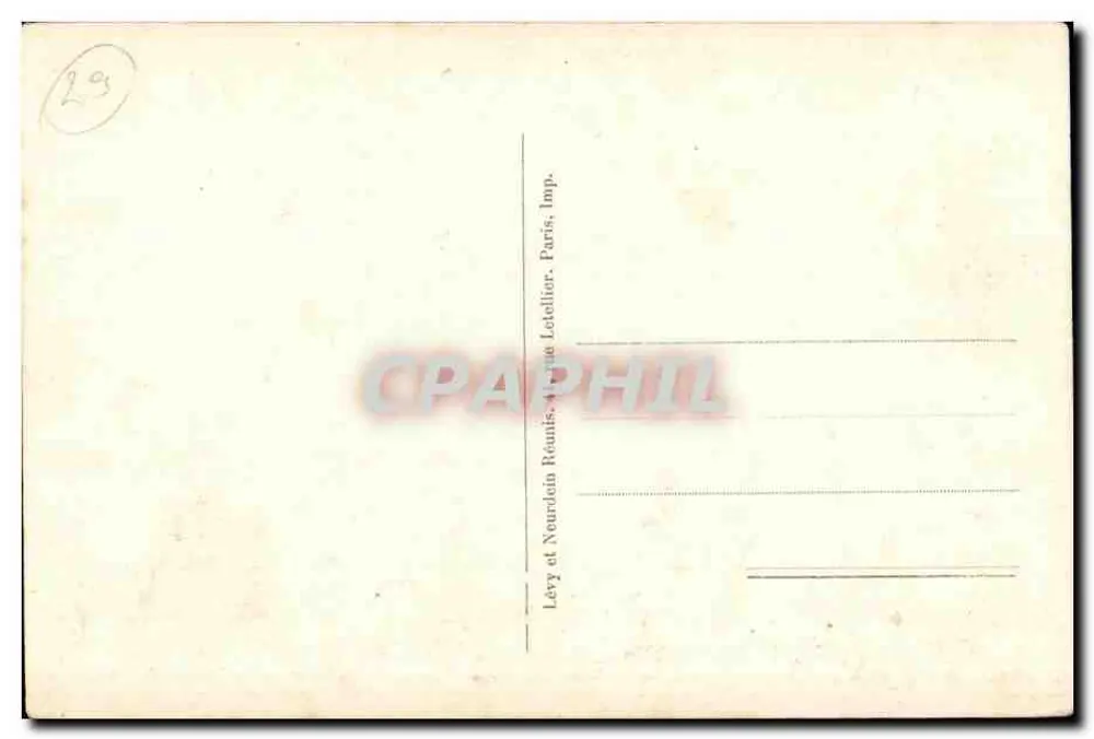 Lampaul - Innenansicht der Kirche - Das Leben des Heiligen Johannes des Täufers (18. Jahrhundert) - Nr. 9 - Rückseite