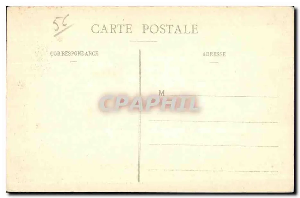 Josselin - O Castelo (fachada interna) — Morbihan — Bailly, fot. Vve Chamarre, rua da Estação, Ploermel (Morbihan) - Verso