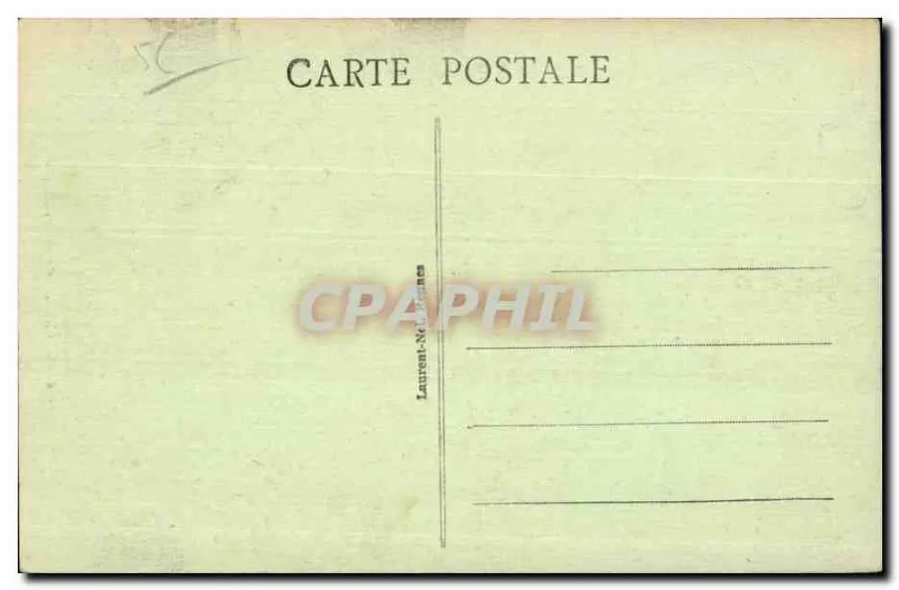 Carnac - Porcile della Chiesa — editore Laurent-Néa-Penates, n° 1018 - Verso