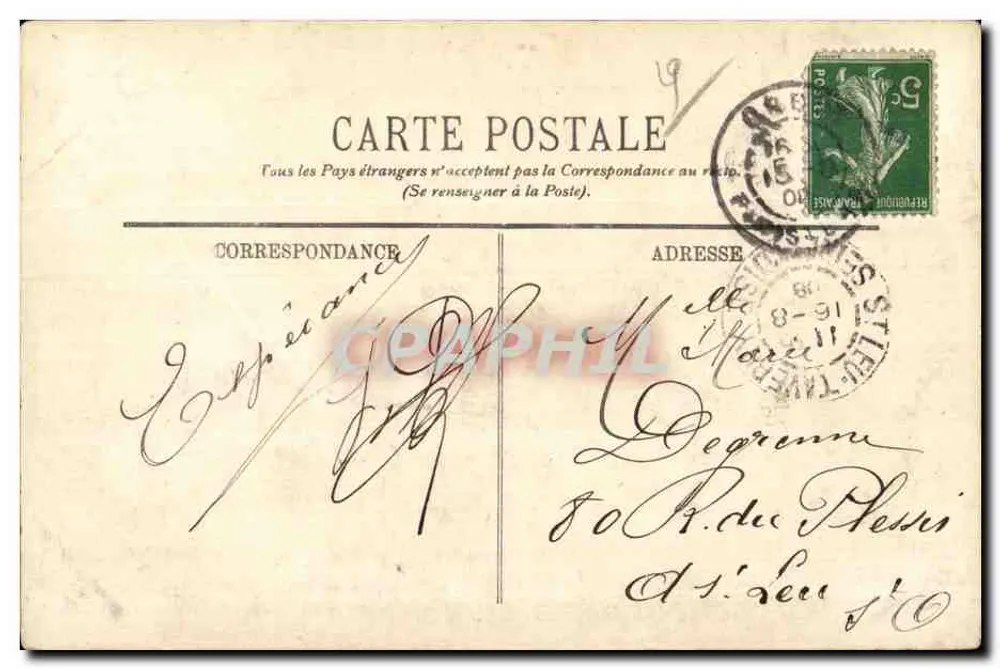 Brest — O Ponte Nacional — LL. - Verso