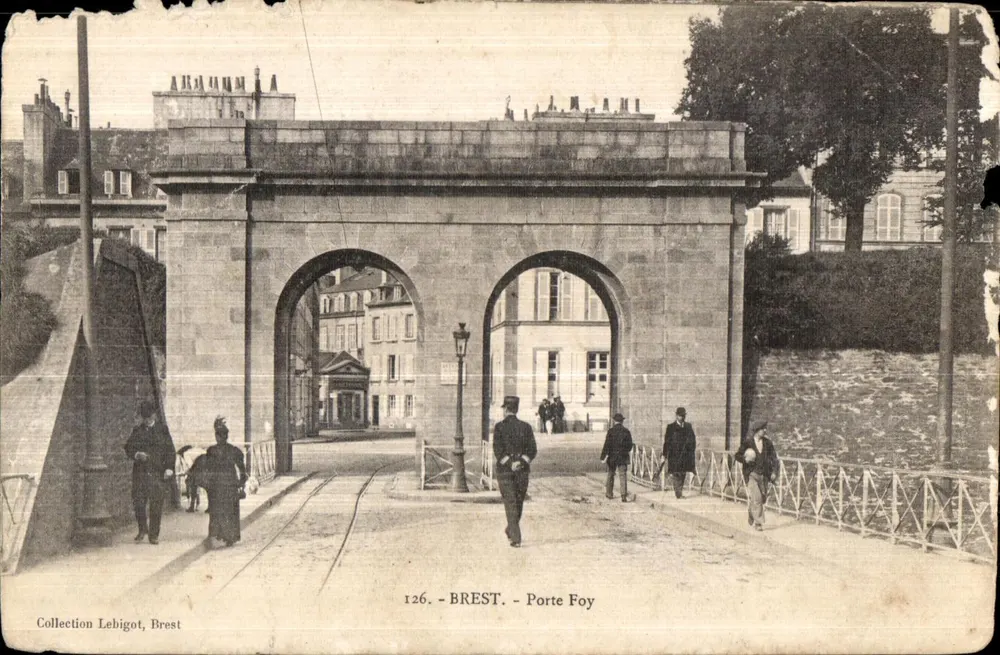 Brest - Porte Foy — Collection Lebigot, n°126 - Frente