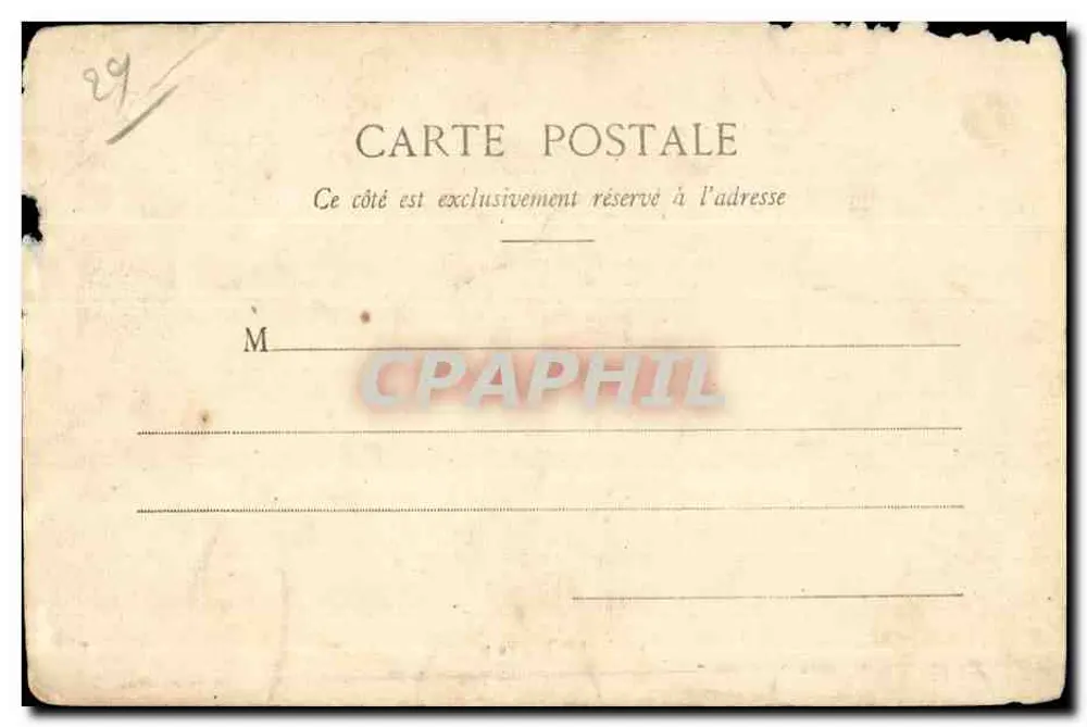 Brest - Porte Foy — Collection Lebigot, n°126 - Verso