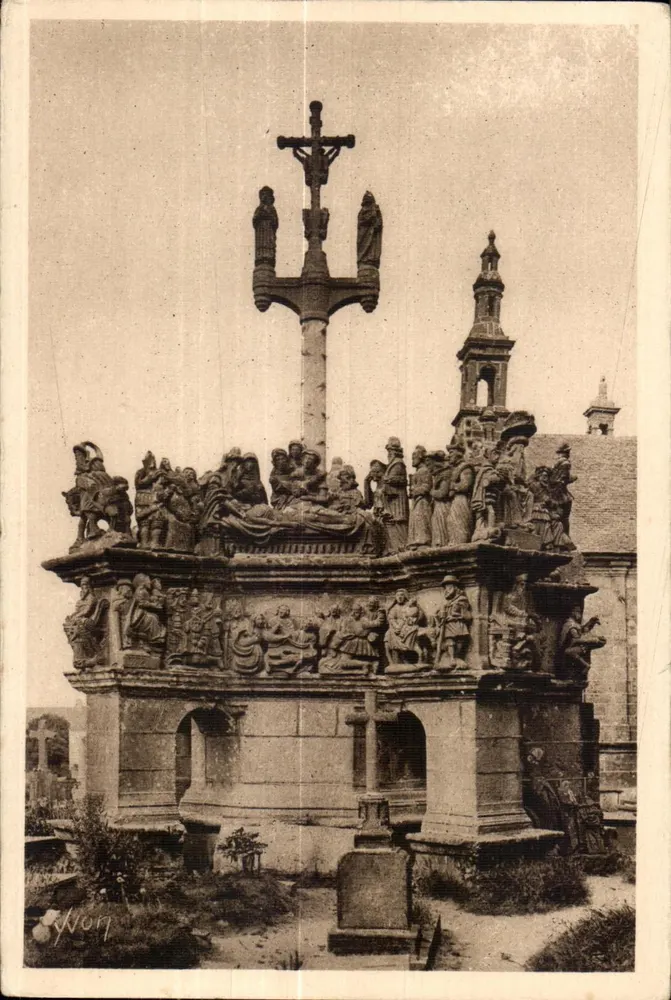 Der Calvarienberg — Guimiliau (Finistère) — Les Éditions d'Art Yvon, Paris - Vorderseite