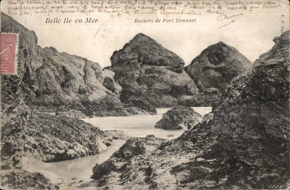 Rochers de Port Donnant — Belle Île-en-Mer — V.P. Farn — n°1508 - Vorderseite
