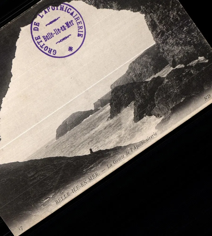 Belle-Île-en-Mer — Die Höhle des Apotheriaire — Verlag ND, Nr. 17 - Vorderseite